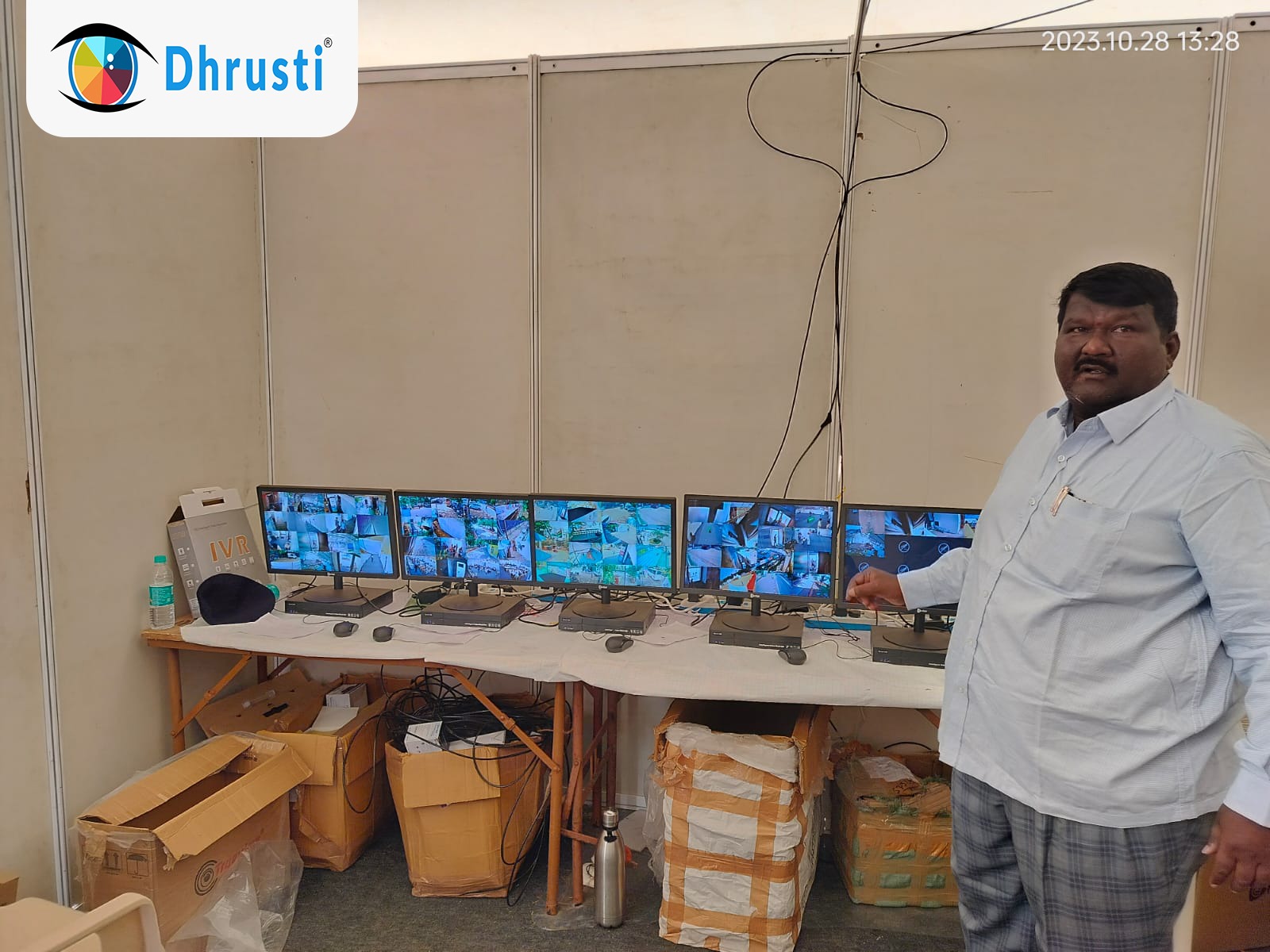 Remote CCTV Monitoring System in Warangal